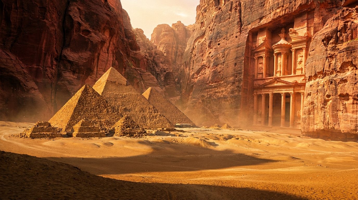 Egipto y Jordania